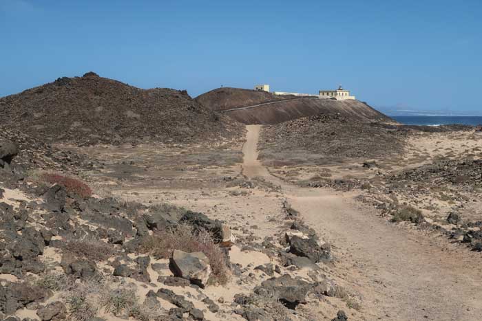 Faro de Martiño en la Isla de Lobos